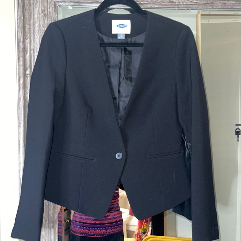 Black blazer suit Jacket size small